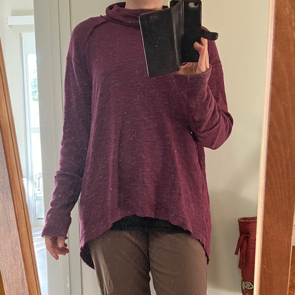 Free people split back top - image 1